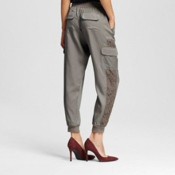 Knox Rose Pants - Knox Rose Crochet Jogger Pants